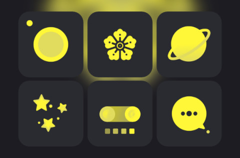 Dark Yellow screenshot