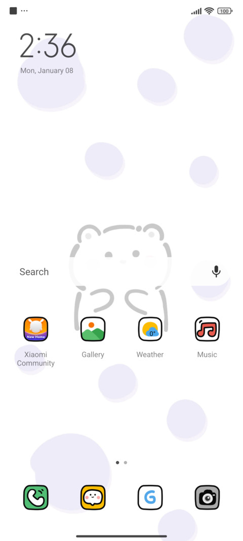 Iconic milk bear screenshot