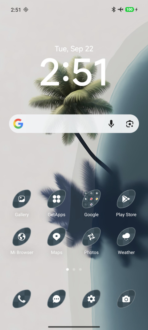 Palm Serenity screenshot