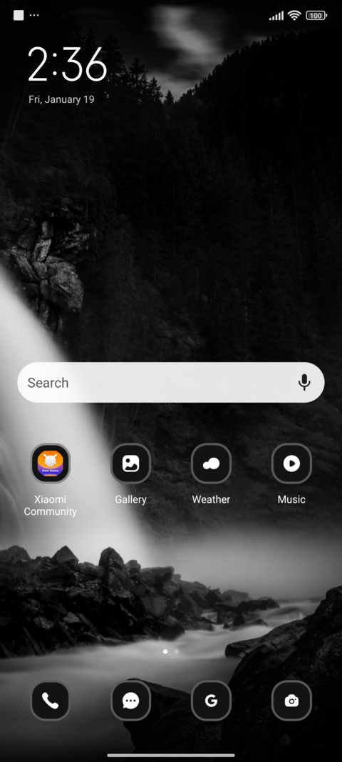 Waterfall screenshot