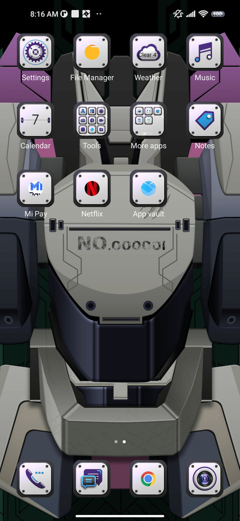 Warrior Robot screenshot
