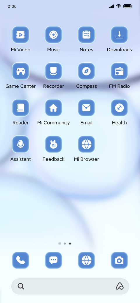3D dynamic crystal screenshot