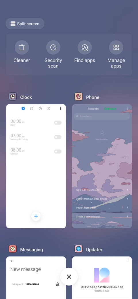 Ukiyo-e clouds screenshot