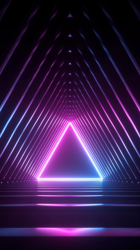 Minimalist abstract geometric creative wallpaper screenshot