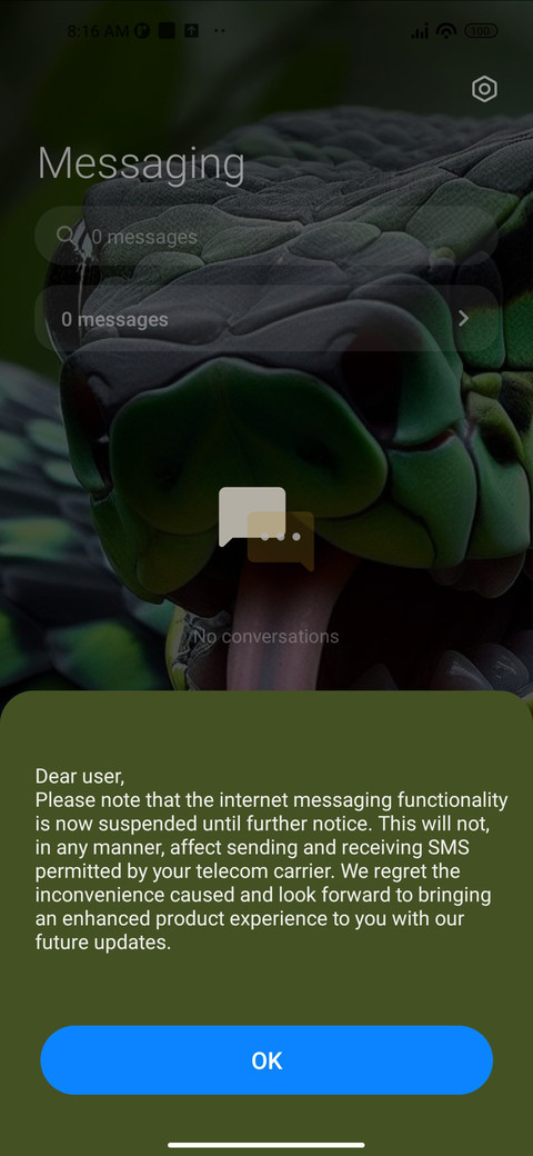 Reptile screenshot