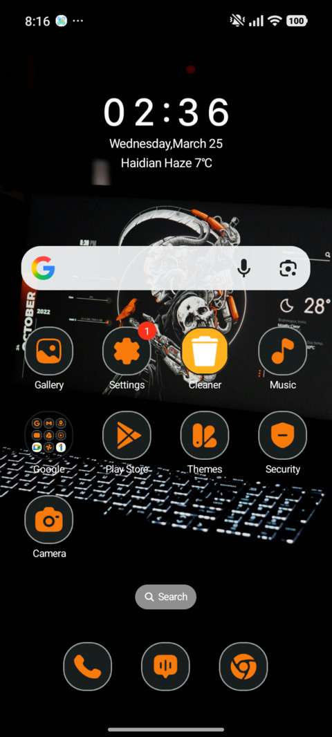 Desk Nightsetup screenshot