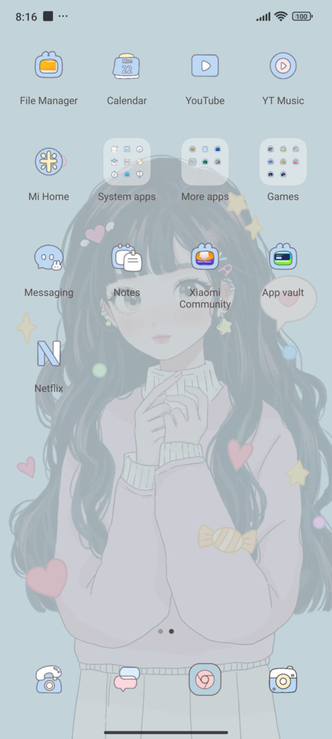 Vintage girl screenshot