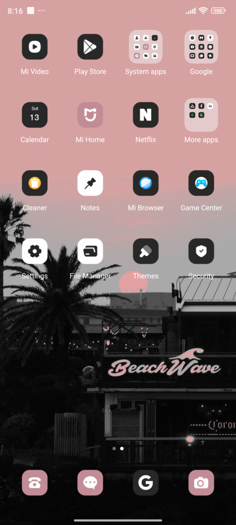 Sunset coconut  screenshot