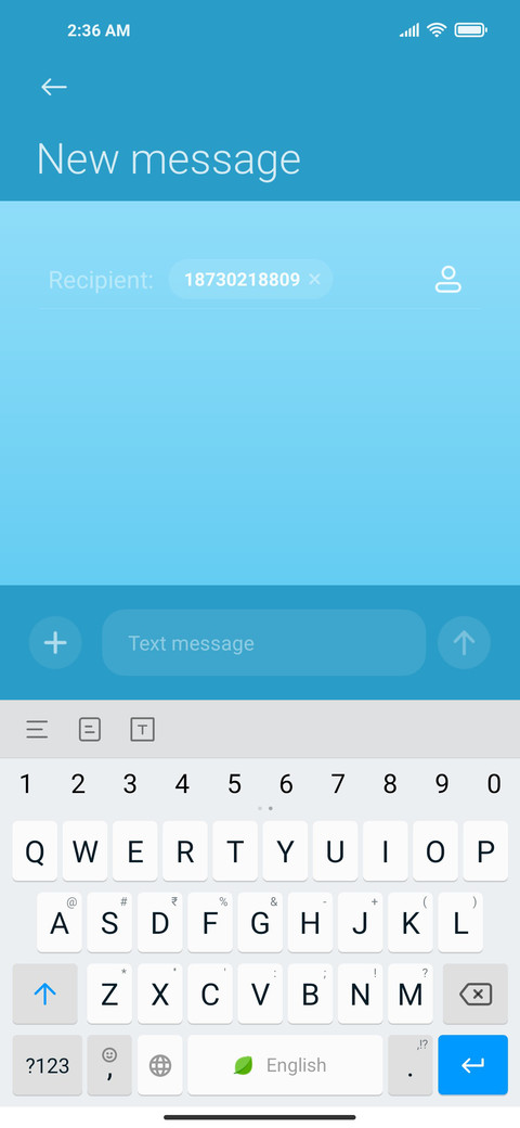 Gradient OS screenshot
