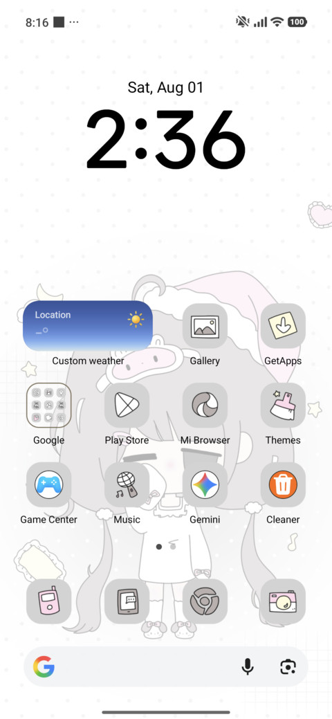 Sleepy Cute Girl screenshot