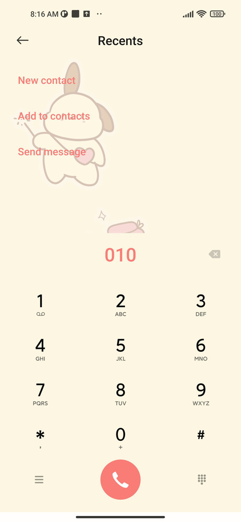 Minimalist puppy screenshot