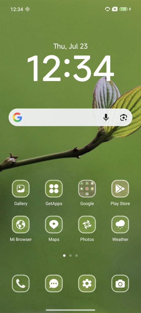 Leaf screenshot