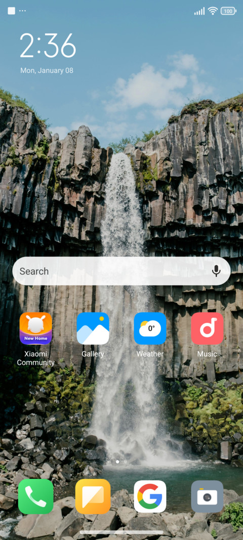 Waterfall screenshot