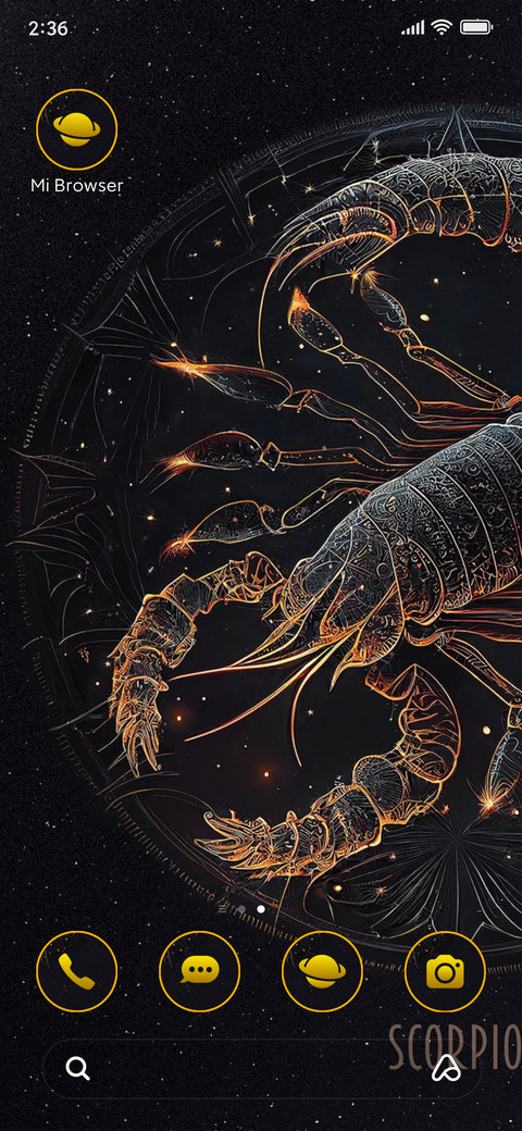 Zodiac scorpio screenshot