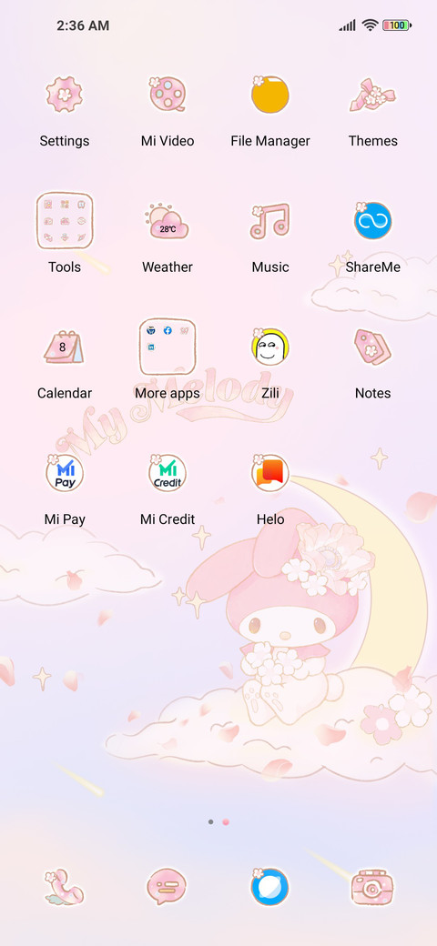 Melody dream cloud screenshot