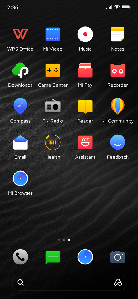 The night screenshot