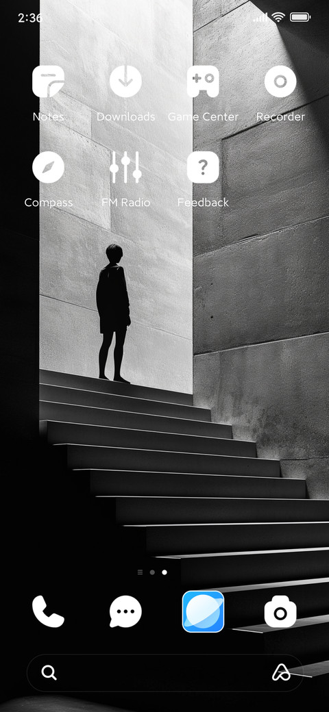 Gray ladder screenshot