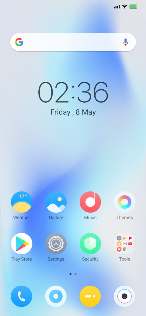 Xui Pro Blue screenshot