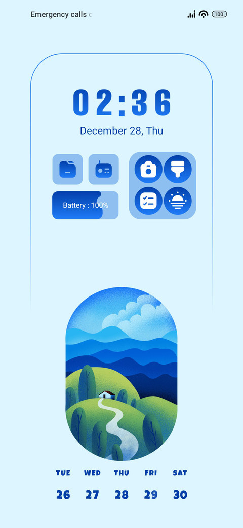 Clean screenshot