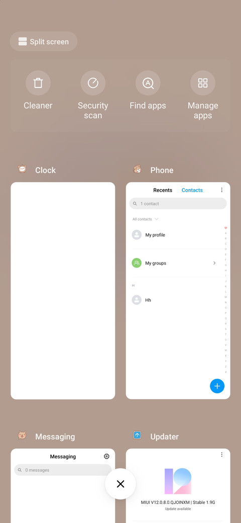 Animal switching screenshot