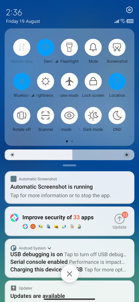 Nokia S60 screenshot