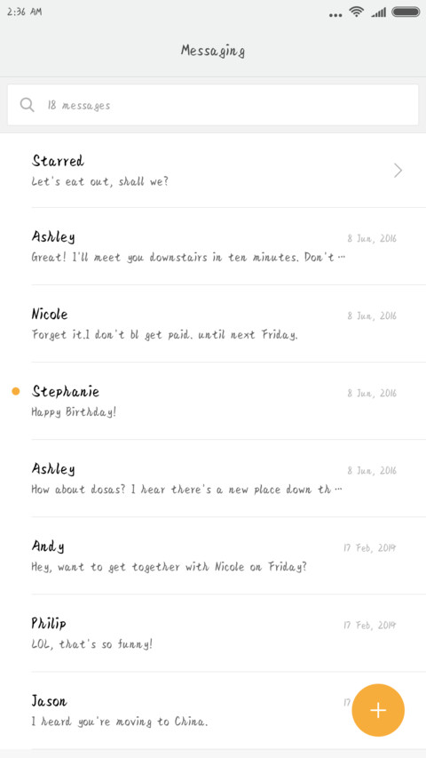 Moby Love Letters screenshot