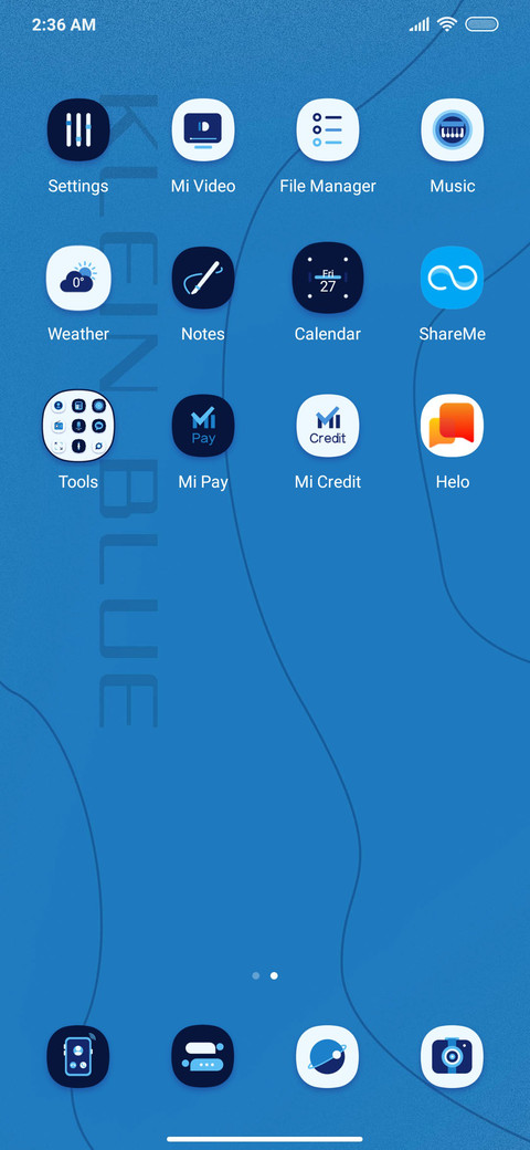 Klein Blue Allah screenshot