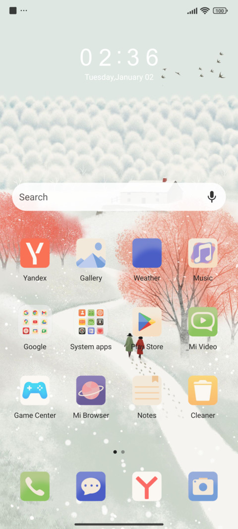 Snowy House screenshot