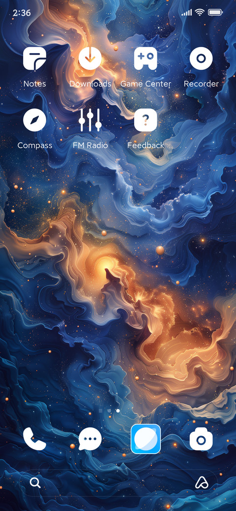 Astral sky screenshot