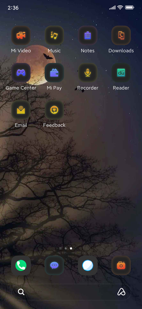 Night screenshot
