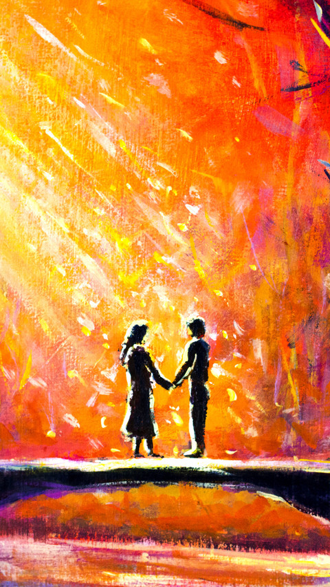 Lovers on bridge screenshot