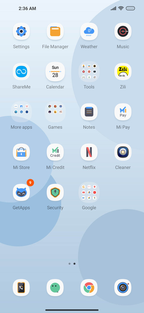 Simple diary screenshot