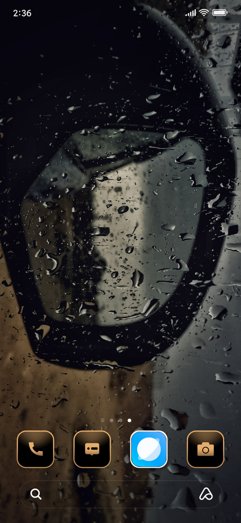 Dark Forsted Glass screenshot