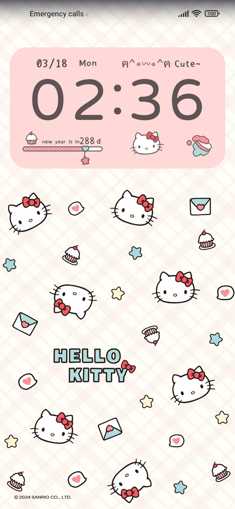 Hello Kitty cutie screenshot