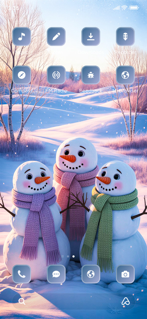 Snowy Friends screenshot