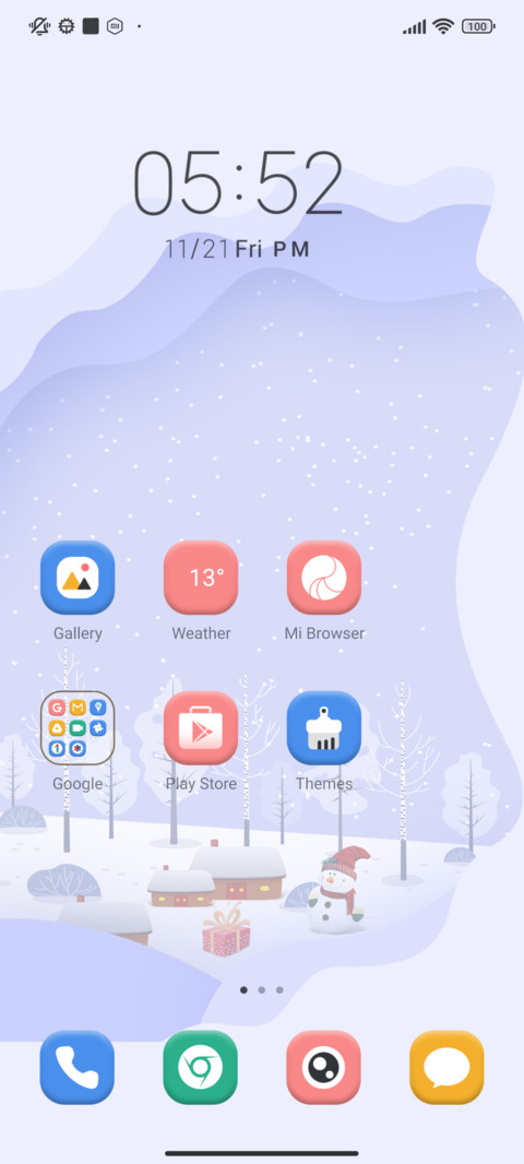 Snowfall Night screenshot