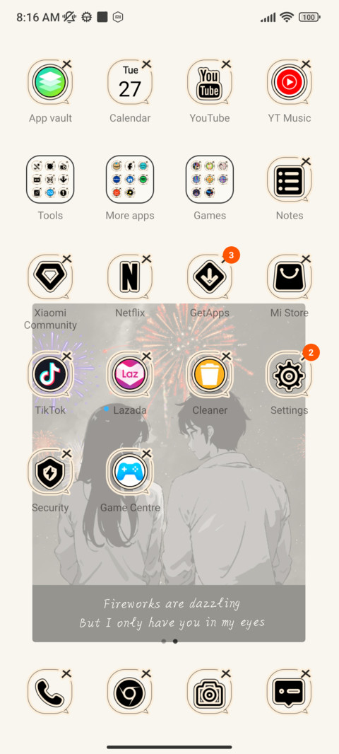 Firework Gaze screenshot