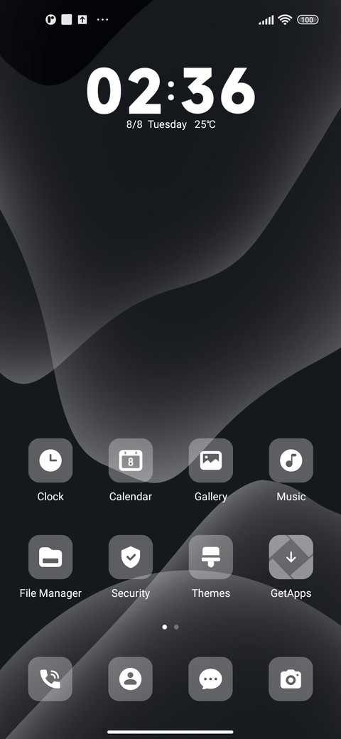 Obsidian Black screenshot