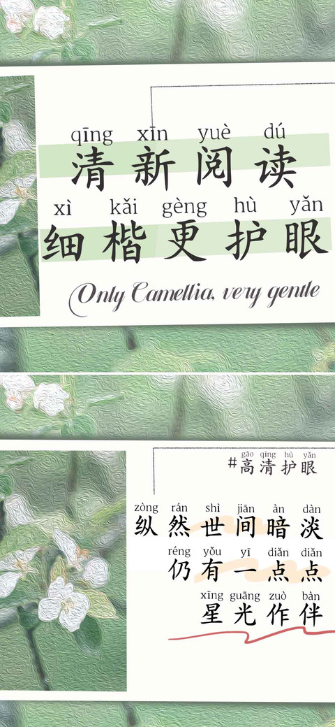 清新阅读细楷更护眼 screenshot