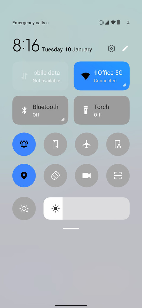 Droid T screenshot