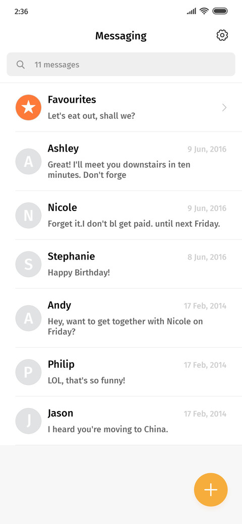 Fira Sans screenshot