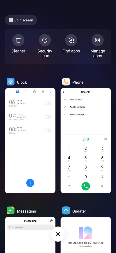 Geometric color screenshot