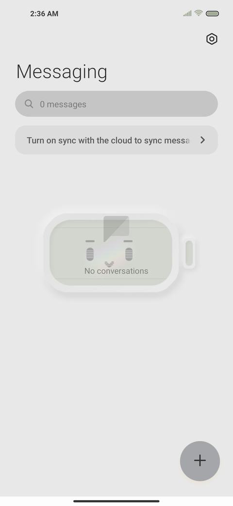 Emotional battery screenshot