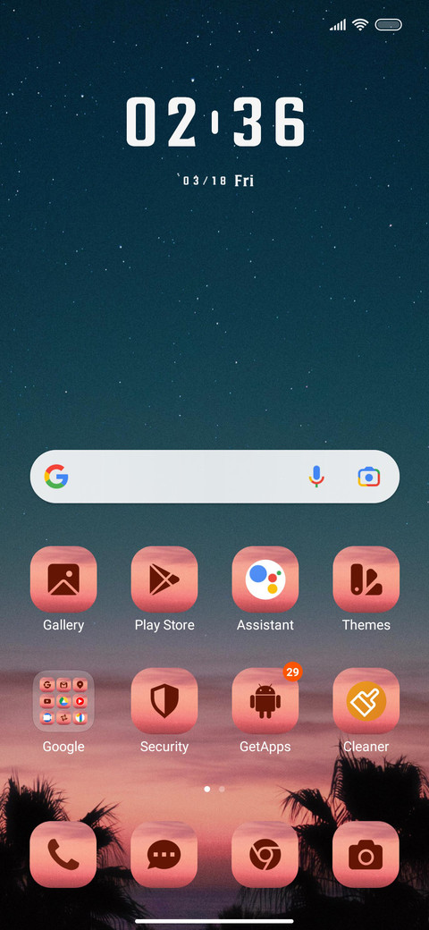 Minimal Night screenshot