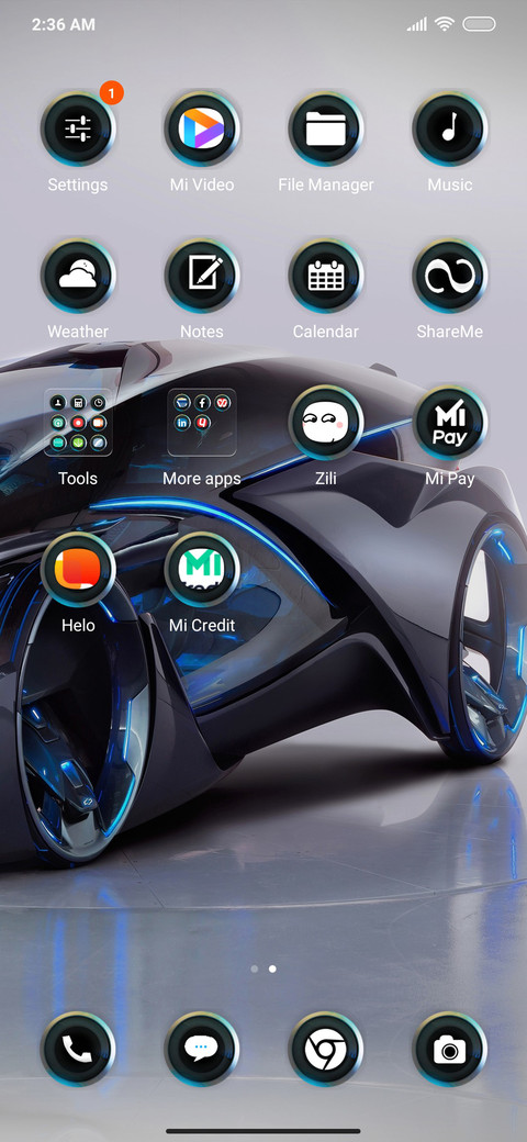 Futuristic si screenshot