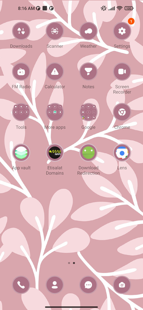Pattern leaf screenshot