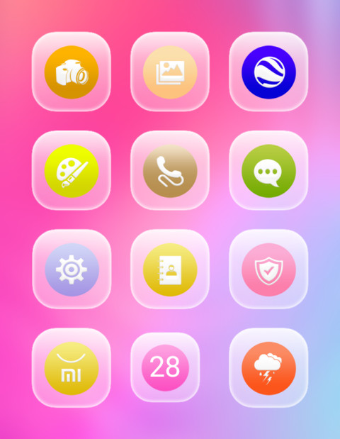 Pink Abstract screenshot