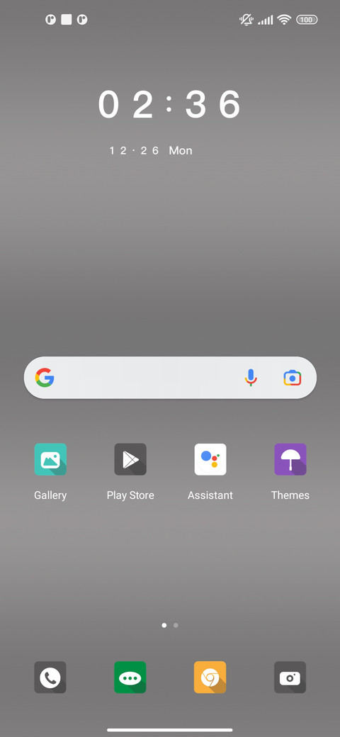 Rainbow white screenshot