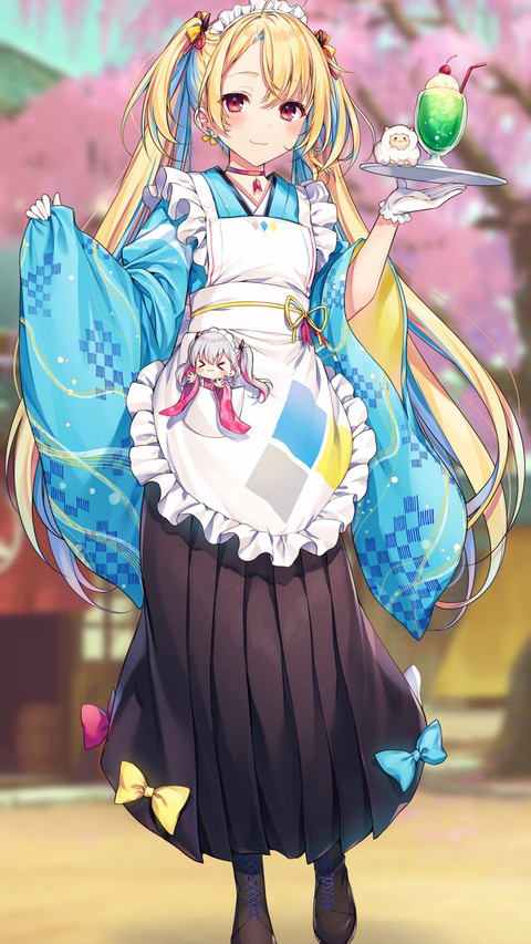 可爱的围裙少女 screenshot