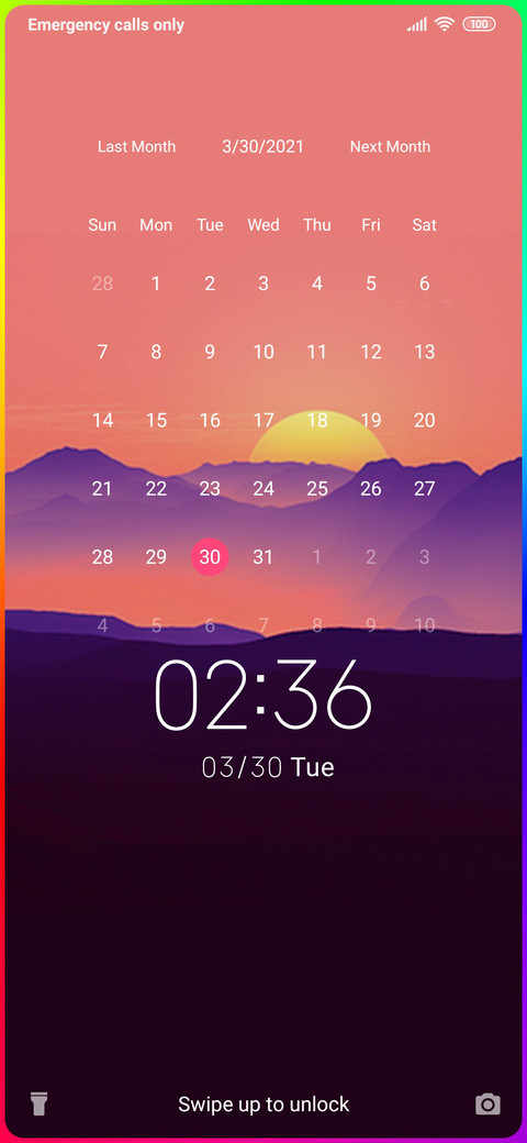 Sunset_Mountain screenshot